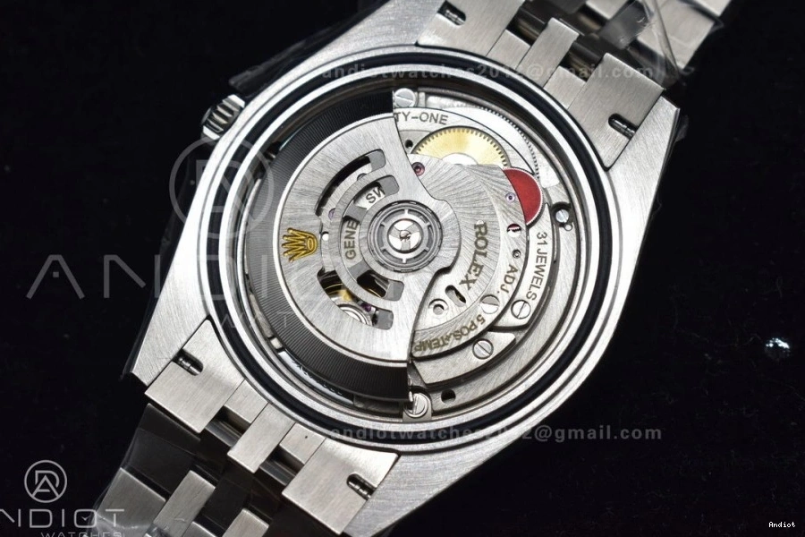 Bracelet DateJust DIWF Black 41 on Steel 1:1 Dial Stick SA3235 Best 126334 Jubilee Edition 904L 0323